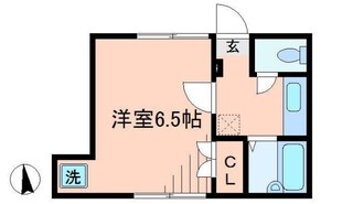 ウイングコースト羽田の物件間取画像